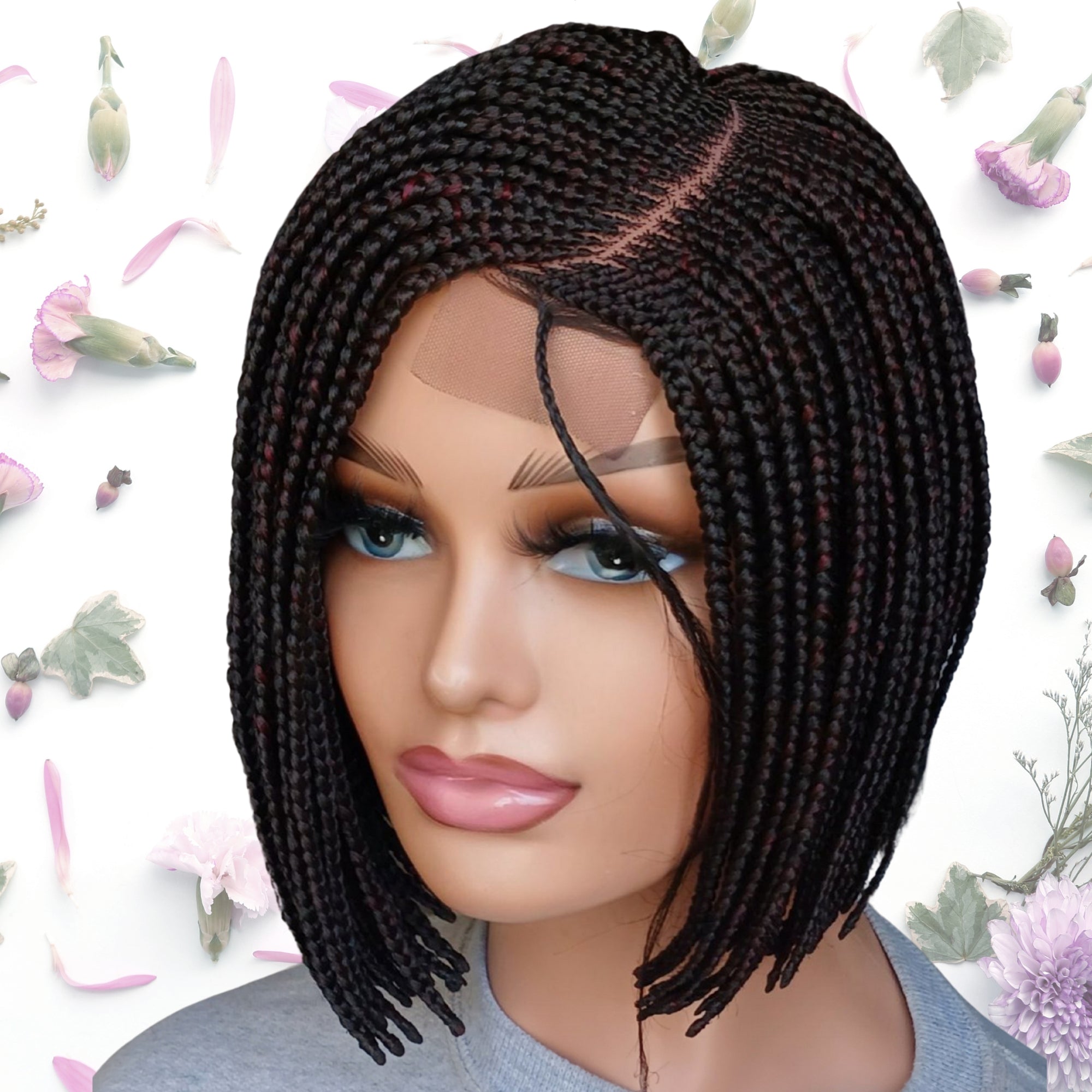 SHORT BRAID WIGS- Make a Statement with Our Short Braided Wig Collection - Free Shipping Included - BRAIDED WIG BOSS