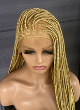 Knotless braid wig