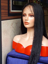 Ready to Ship 30-Inch Micro Million Twist Wig on 13x6 Braided Lace Front New Braided Wig for Black Women Color 1 (No customisation allowed)