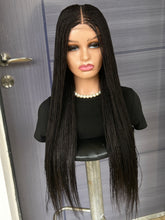 Micro Twist Braided Wig – 2x6 Lace Closure, Glueless Lightweight Wig for Black Women, Beginner Friendly Custom Protective Style handmade wigColor 2