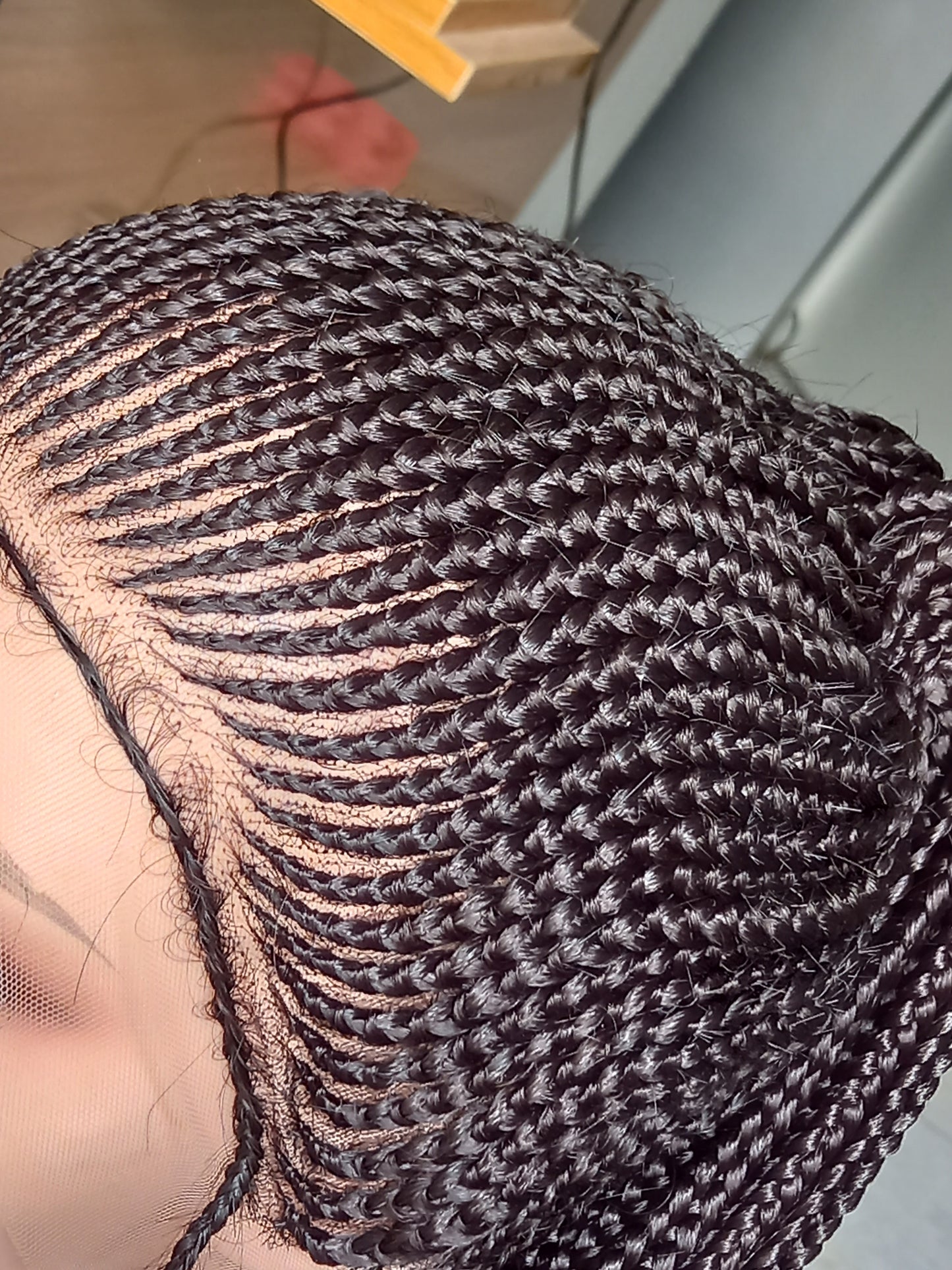 Shop the Best Shuku Updo Cornrow Braided Wig for Black Women in Multiple Colors with Free Shipping and Excellent Customer Service