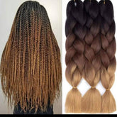 24 units of C14 ombre extensions - BRAIDED WIG BOSS