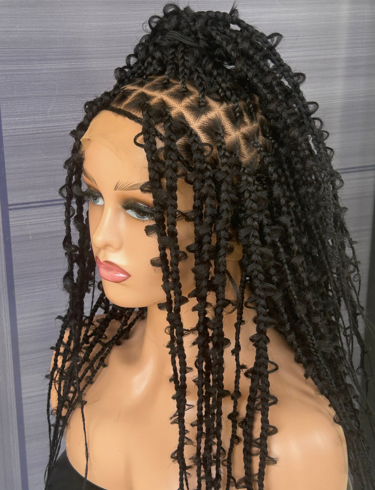 Butterfly Knotless Braid Wig on Full Lace