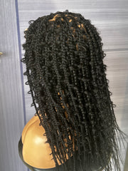 Butterfly Knotless Braid Wig on Full Lace