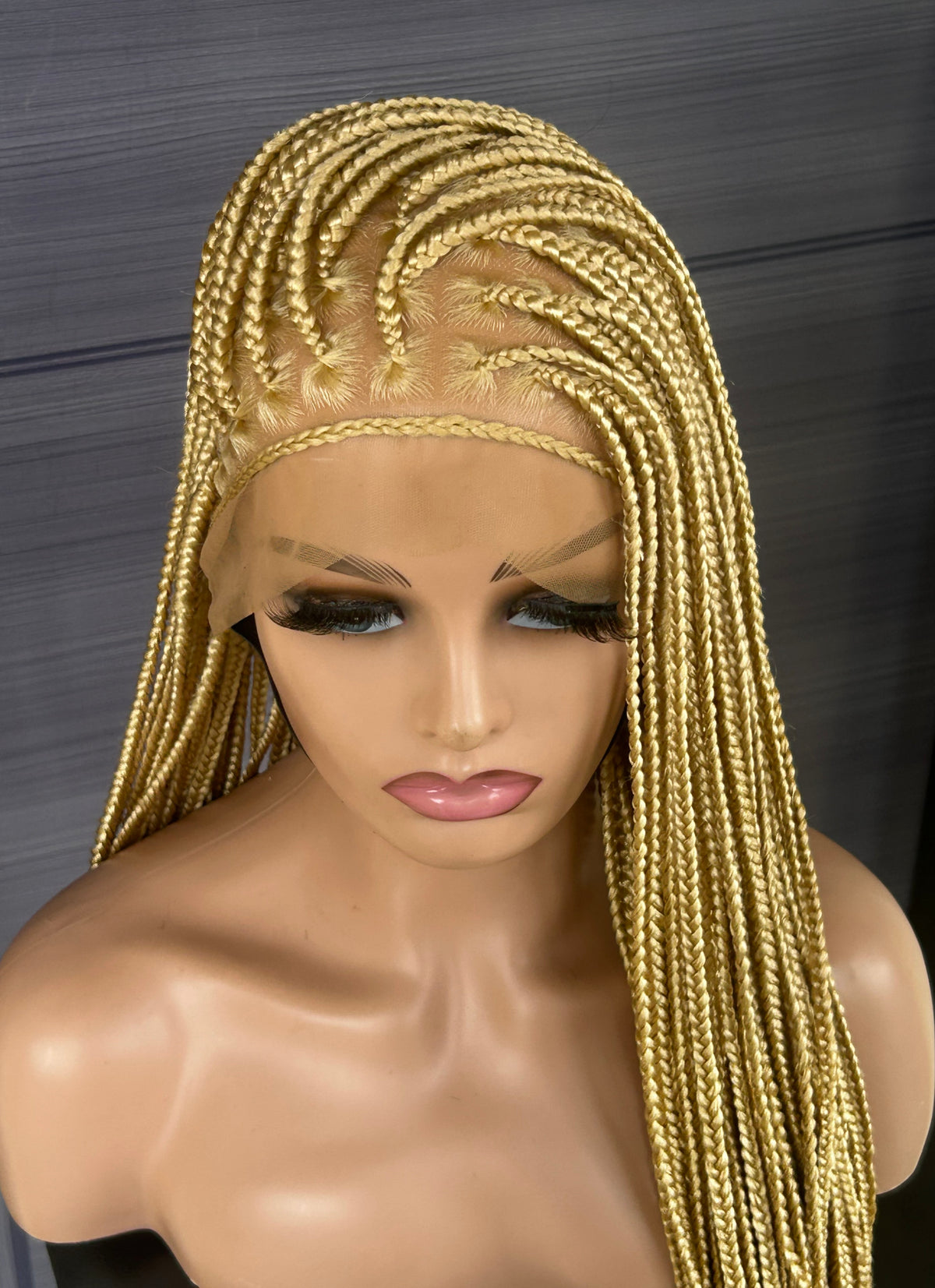 Knotless braid wig
