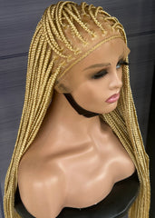 Knotless braid wig