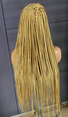 Knotless braid wig