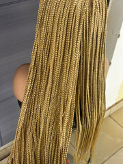 Knotless braid wig