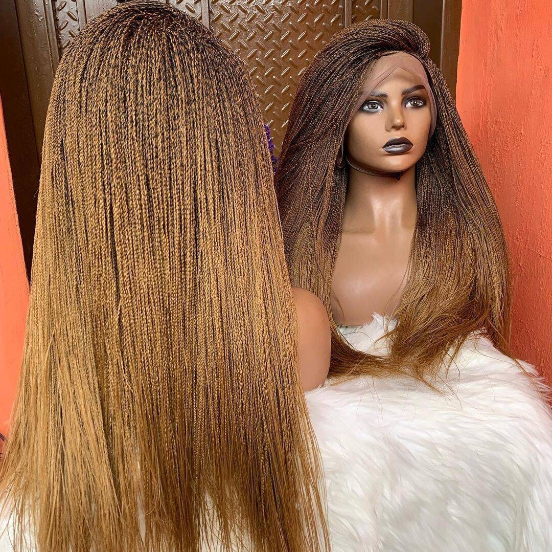 Micro braid wig, braided wig, micro braids full lace wig, full lace micro braid wig, lace front box braid wig, box braid full lace wig, wigs