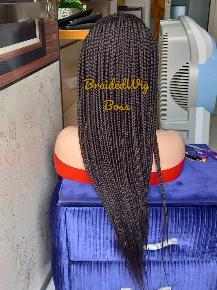 cornrow lace front wig lace front wigs braids cornrow braided wigs for black women human hair lace front braided lace front wigs Cornrow Wig