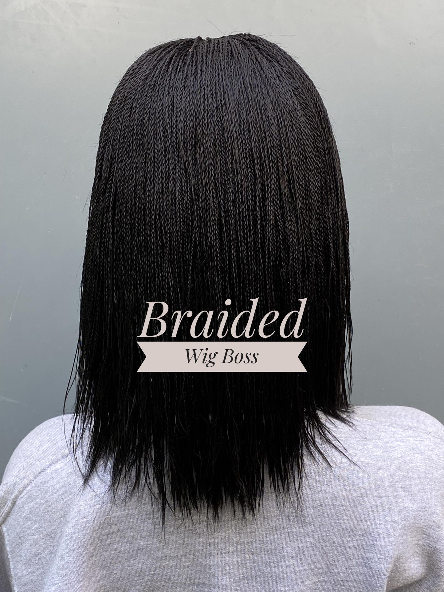 Ready to Ship Short micro twist wig on 2*6 lace Centre-part braided wig braided lace front wigs  8-10" braid wig braided lace wigs