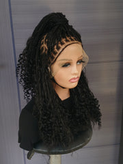 Boho knotles braid wig