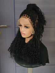 Boho knotles braid wig