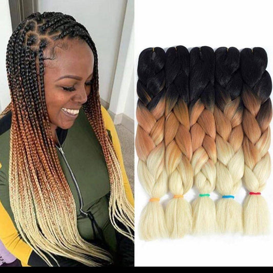 C15 Ombre Extensions 24 units - BRAIDED WIG BOSS