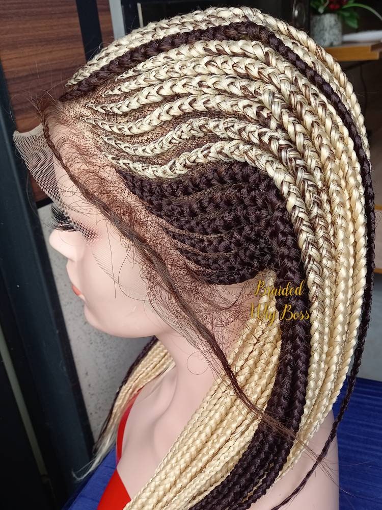Braided Wig, Full Lace Wig, Lace Front Wig, Wigs, Cornrow Wig, Braided Wigs, Free Shipping, cornrow braided lace wigs, cornrow braided wigs