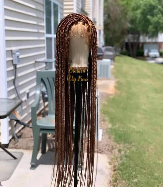 Braided wig Box braids wig lace front box braid wig full lace - BRAIDED WIG BOSS