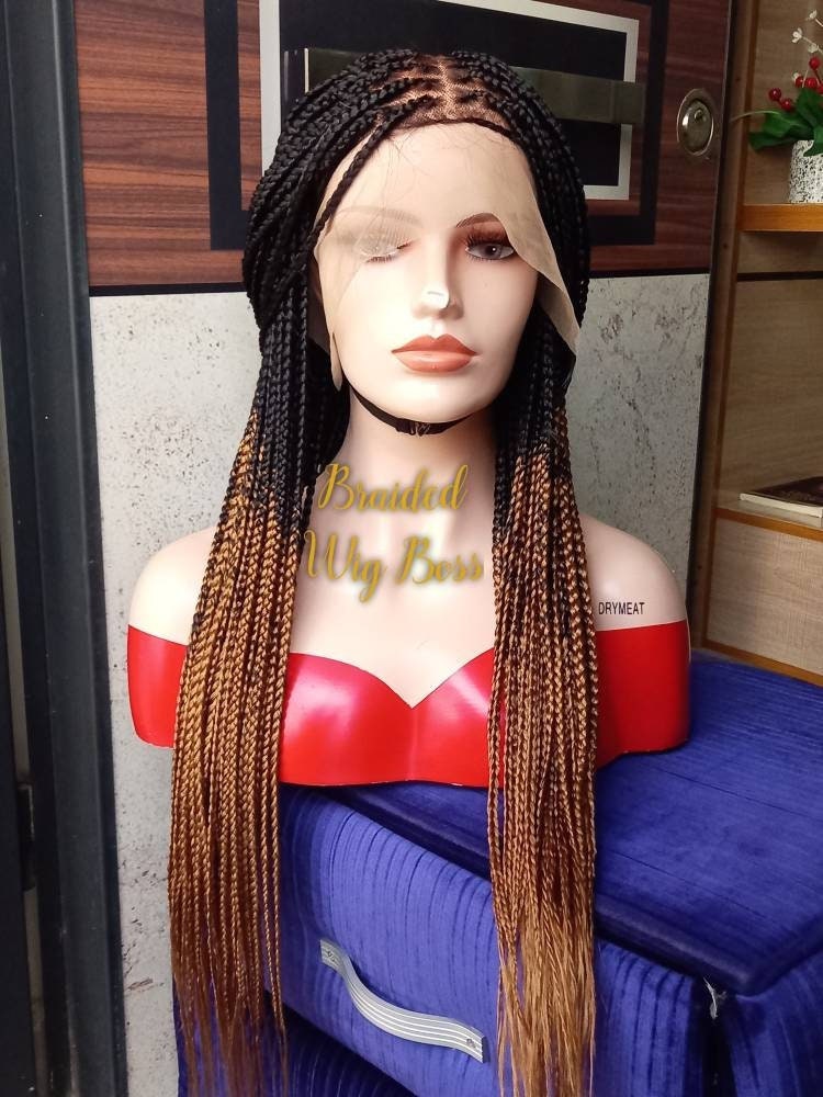 Knotless braid wig, braided wig, knotless wig full lace, box braid lace front wig, box braided lace front wig, lace front box braid wig