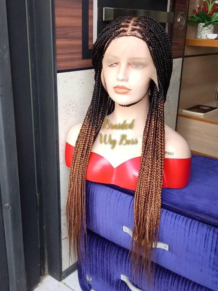 Knotless braid wig, braided wig, knotless wig full lace, box braid lace front wig, box braided lace front wig, lace front box braid wig