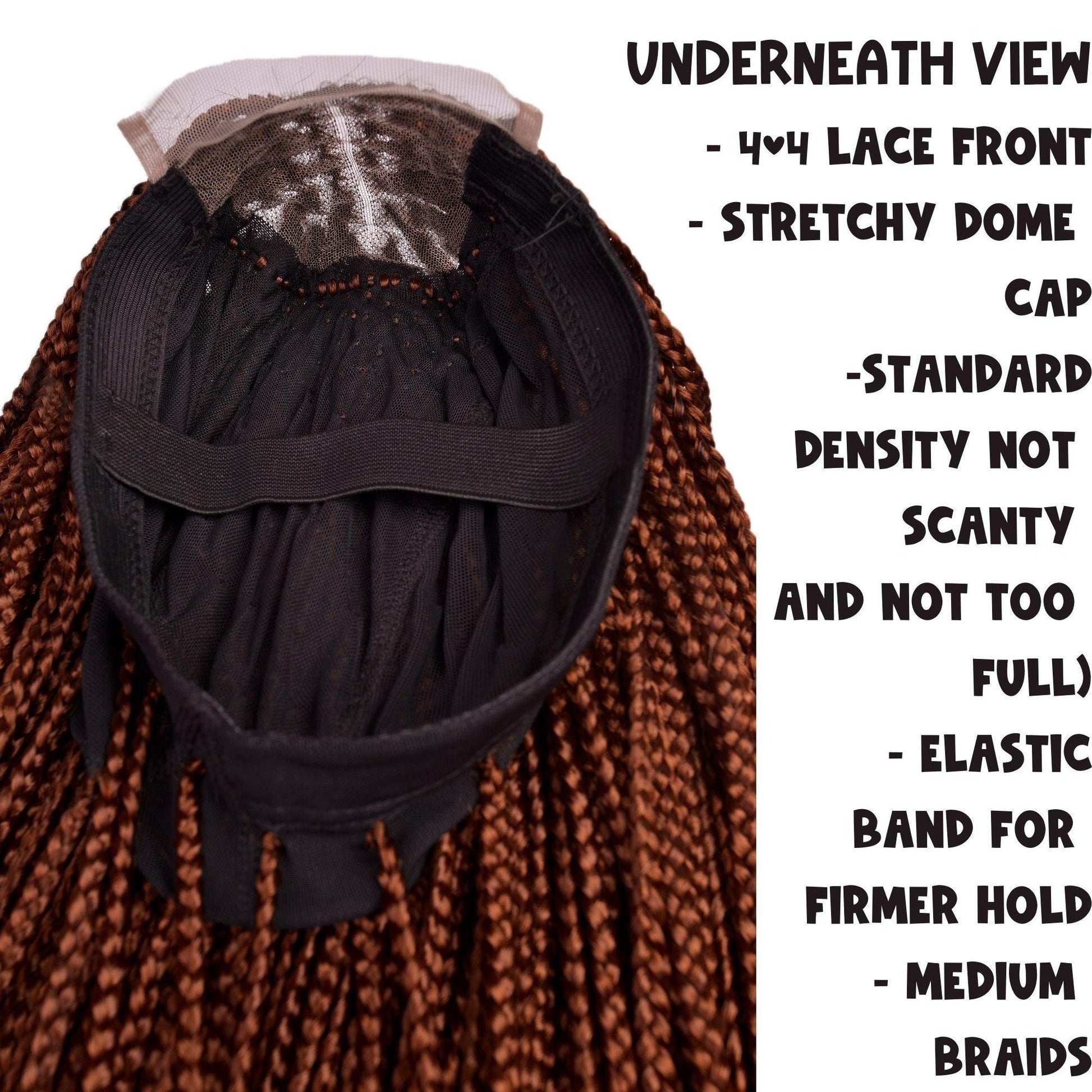 Full Lace Braid Wig For Black Women Box Braided Wig Colors 30